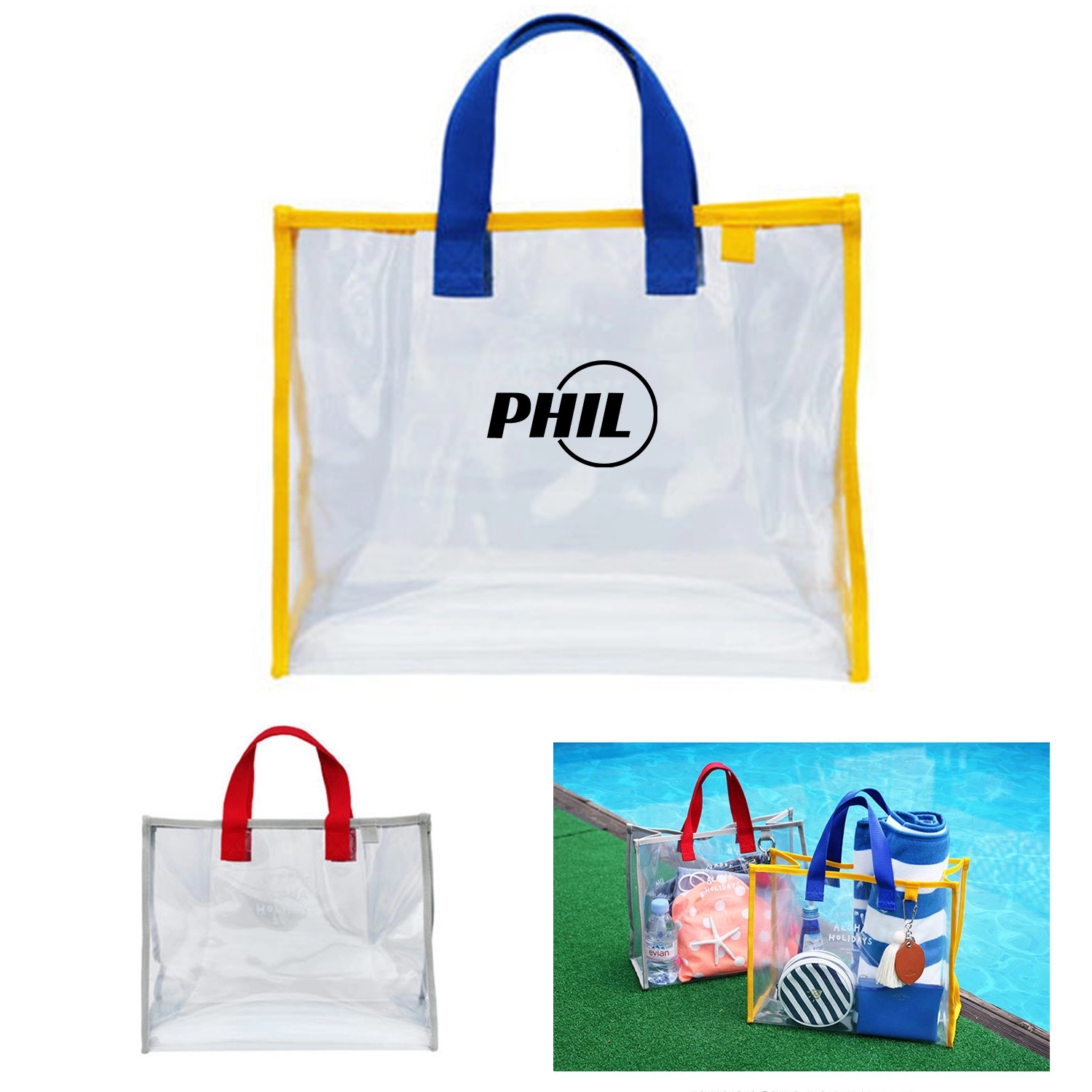 Clear Stadium Tote Bag