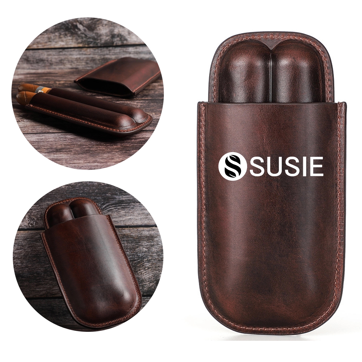 Leather Cigar Case