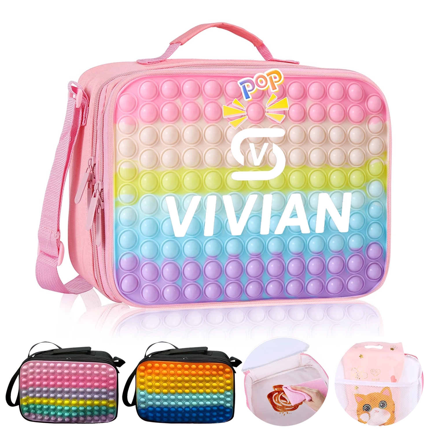 Waterproof Pop Lunch Bag