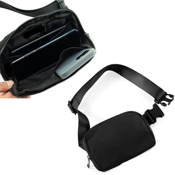 Crossbody Fanny Pack Belt Bag With Adjustable Strap