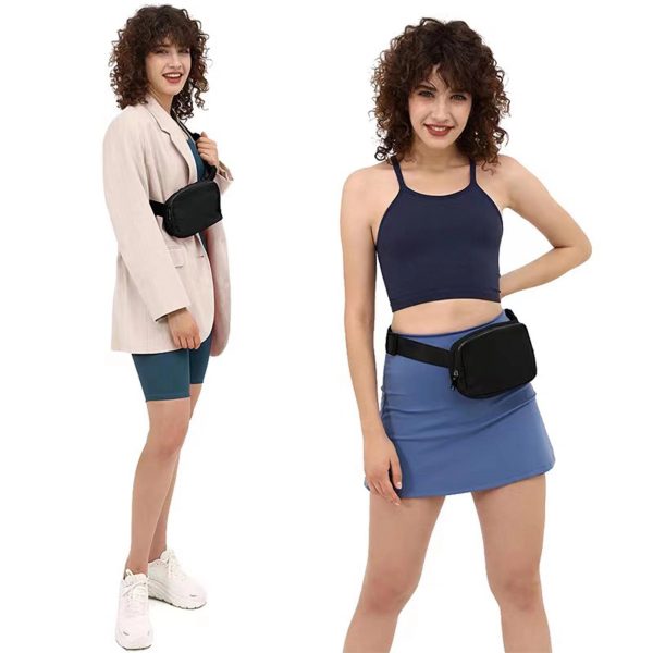 Crossbody Fanny Pack Belt Bag With Adjustable Strap
