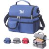 Insulated Dual Compartment Lunch Bag