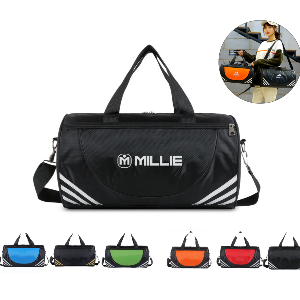 Portable Cylinder Gym Bag
