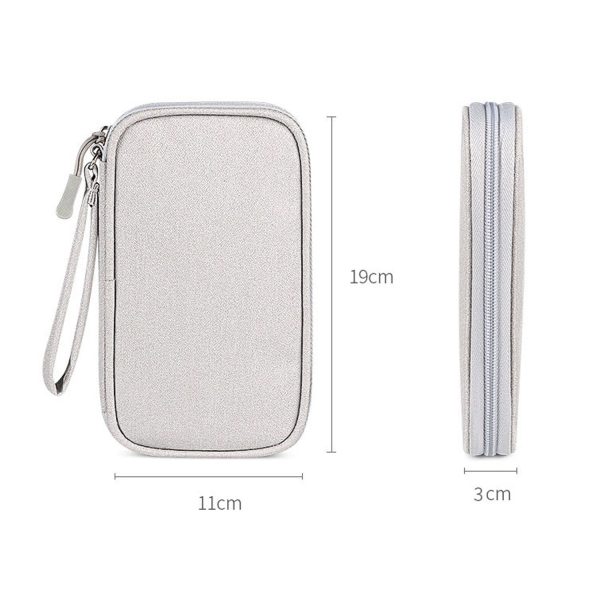 3 Layers Electronic Organizer Travel Cable Bags