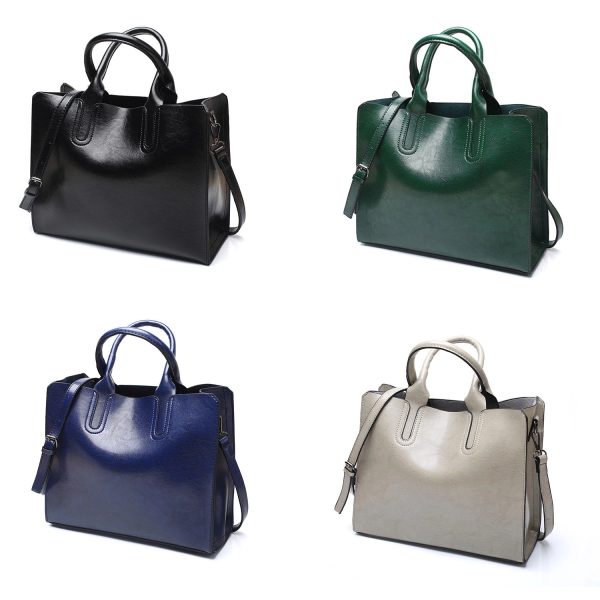 Women Leather Shoulder Handbag