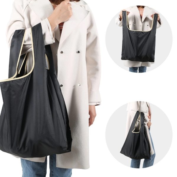 Portable Oxford folding tote shopping bag