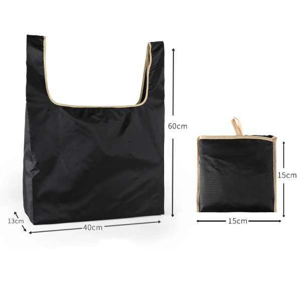Portable Oxford folding tote shopping bag