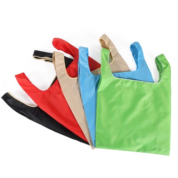 Portable Oxford folding tote shopping bag