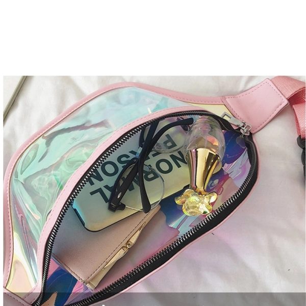 PVC Personality Shiny Reflective Laser Holographic Bag