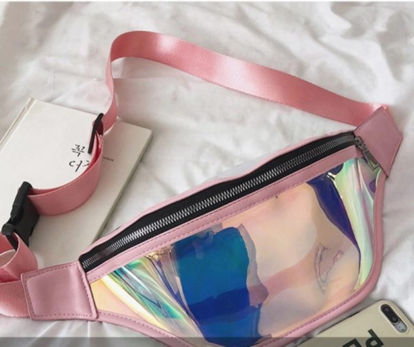 PVC Personality Shiny Reflective Laser Holographic Bag
