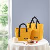 Nylon Portable Zipper Thermal Oxford Lunch Bags