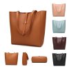 large handbag for women Leather tote bags