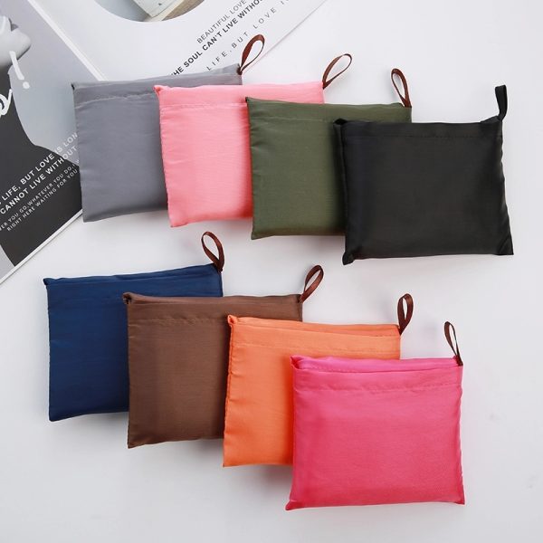 Shopping Bag Lady Foldable Oxford Cloth