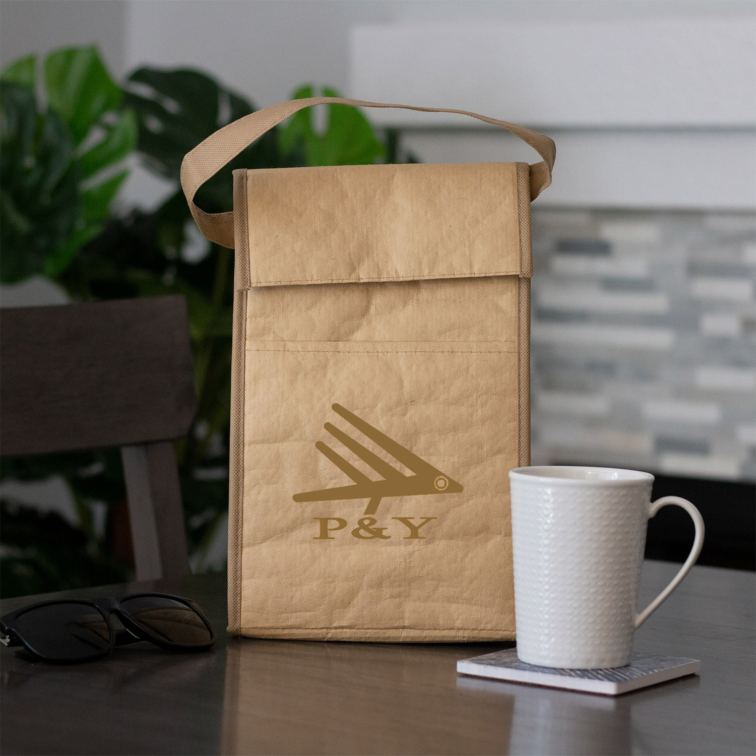 Kraft Paper Retro Lunch Bag