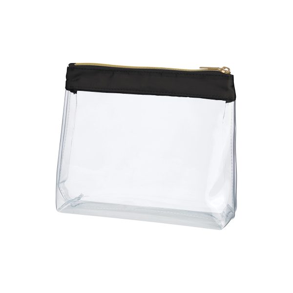 Satin Clear Cosmetic Bag