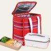 Canvas Tote Lunch Bag