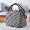 Stripe Tote Lunch Bag