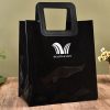 Black PVC Gift Wrap Bag