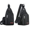 Sling Backpack With Earphone Hole