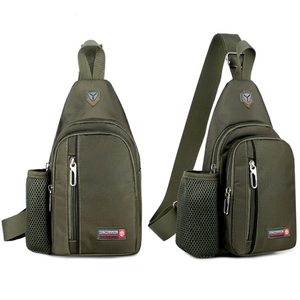 Sling Backpack With Earphone Hole