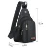 Sling Backpack With Earphone Hole