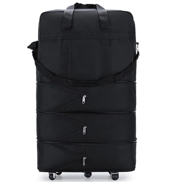 Adjustable Capacity Rolling Duffel Bag