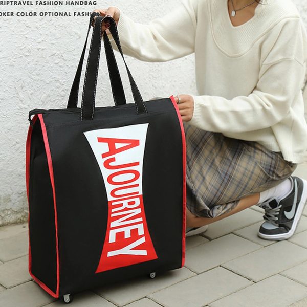Large Capacity Rolling Tote