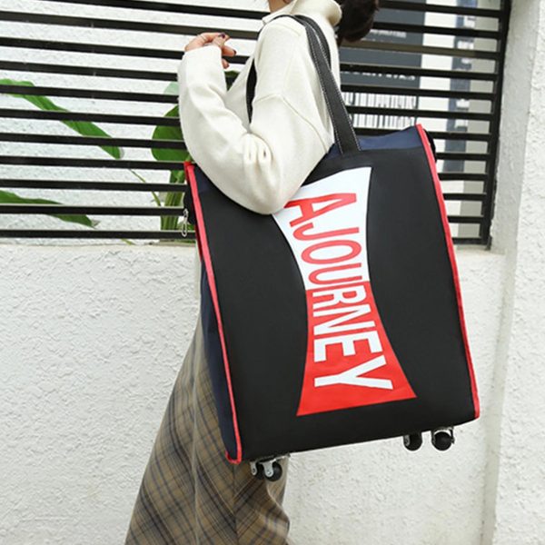Large Capacity Rolling Tote