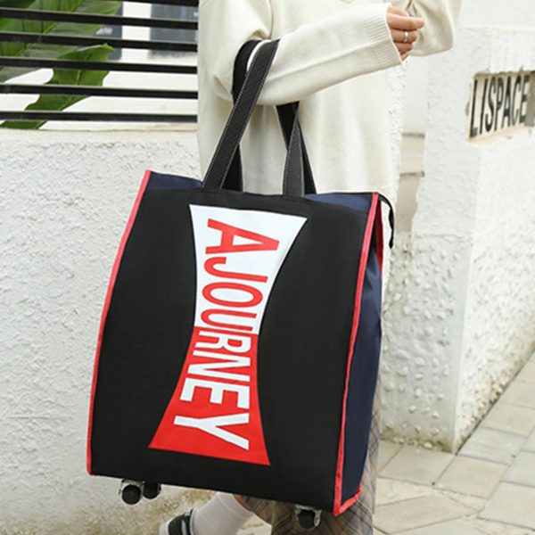 Large Capacity Rolling Tote