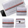 Two-in-One Felt Laptop Sleeve