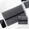 Two-in-One Felt Laptop Sleeve