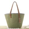 Straw Woven Tote Beach Shoulder Bag
