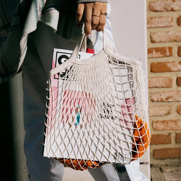 Organic Cotton Mesh Shopping Bag