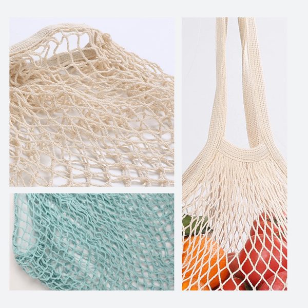Organic Cotton Mesh Shopping Bag