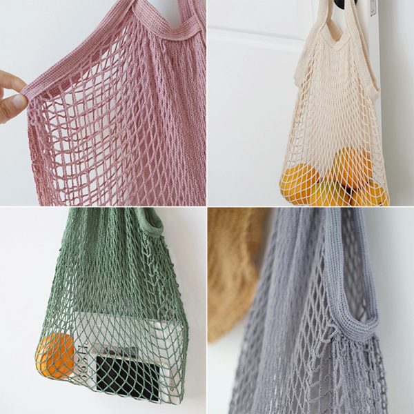 Organic Cotton Mesh Shopping Bag