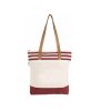 Beach Canvas Two-Tone Tote Bag