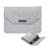Two-in-One Felt Laptop Sleeve Closure & Kit Box