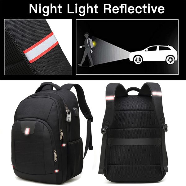 17 Inch Anti Theft Business Backpacks With Usb