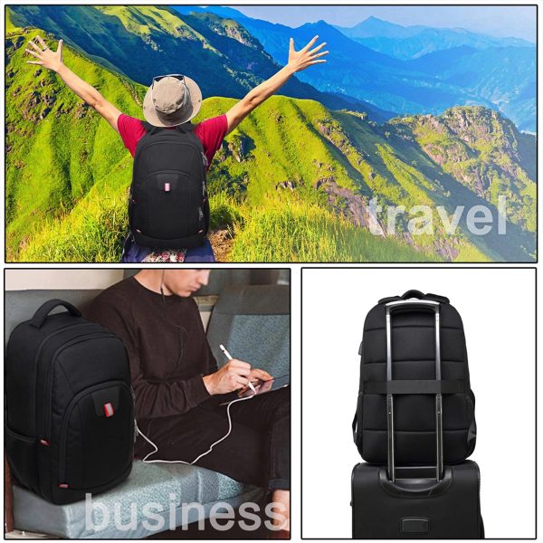 17 Inch Anti Theft Business Backpacks With Usb