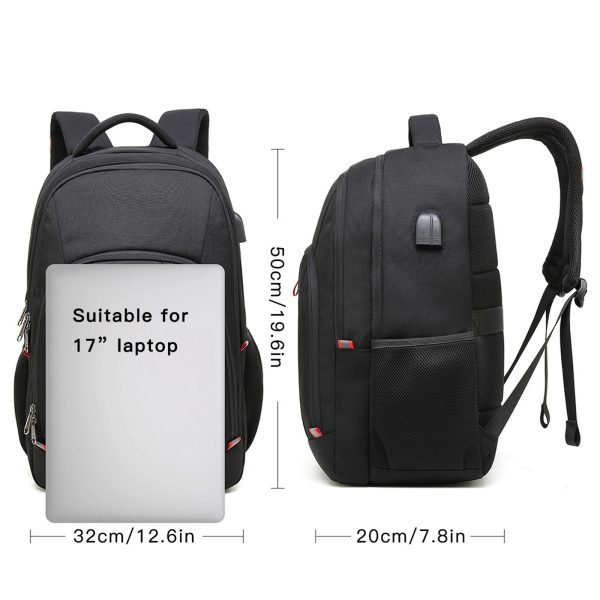 17 Inch Anti Theft Business Backpacks With Usb