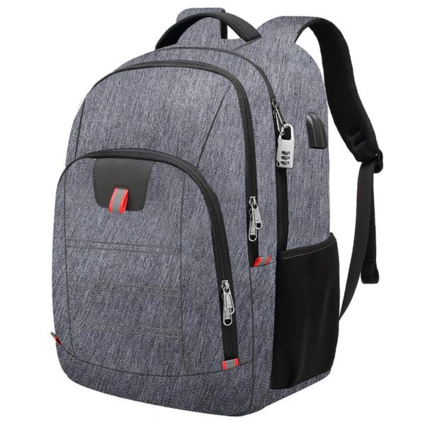 17 Inch Anti Theft Business Backpacks With Usb