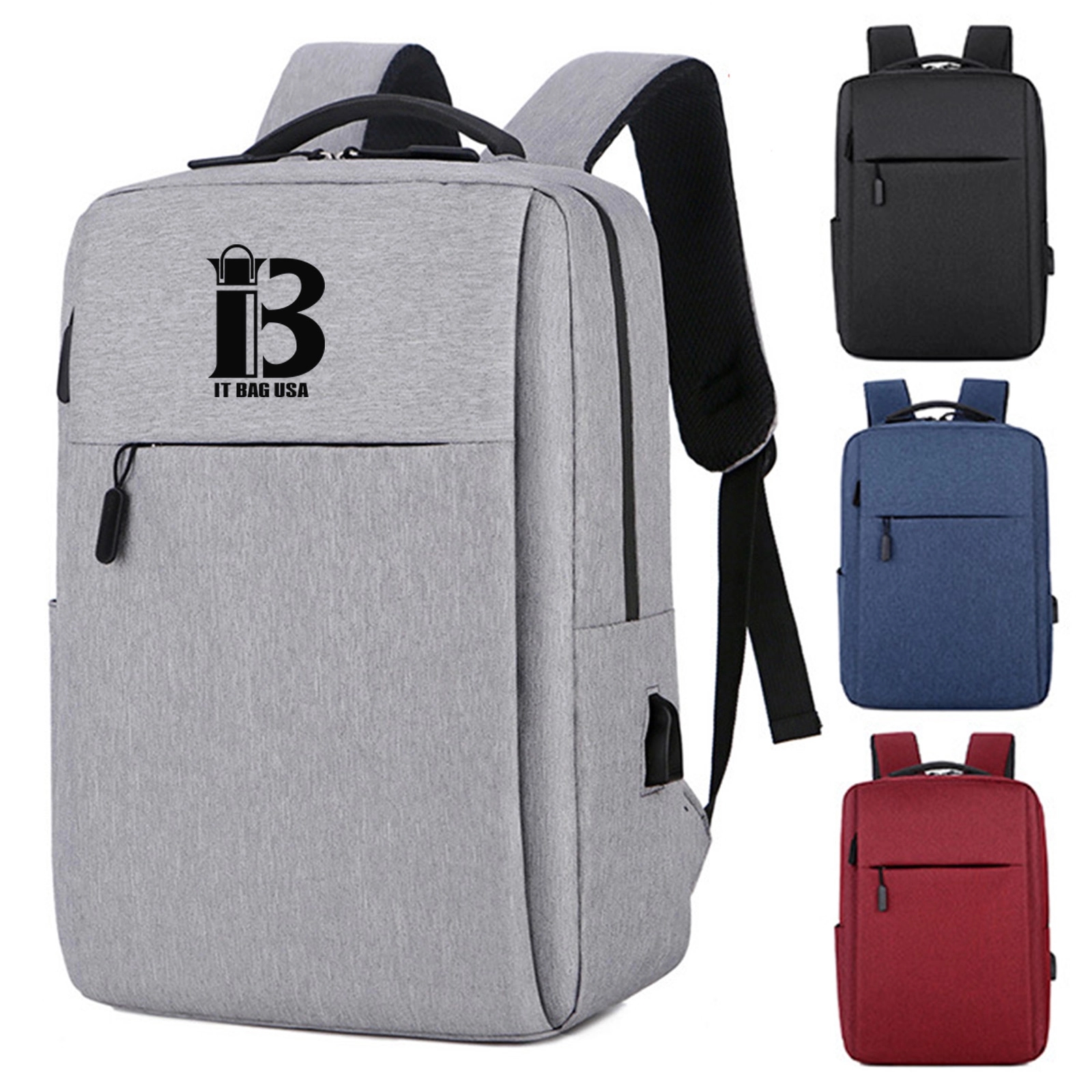15.6 Inch Laptop Waterproof Business Backpack With Usb Port