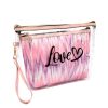 Pvc Travel Cosmetic 2 In 1 Bag