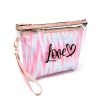 Pvc Travel Cosmetic 2 In 1 Bag