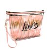 Pvc Travel Cosmetic 2 In 1 Bag