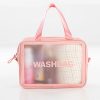 Clear Makeup Travel Toiletry Bag