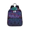 Women Men Geometric Luminous Purse Flash Travel Shoulder