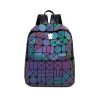 Women Men Geometric Luminous Purse Flash Travel Shoulder