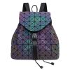 Women Men Geometric Luminous Purse Flash Travel Shoulder