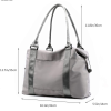 Duffel Tote Bag With Trolley Sleeve